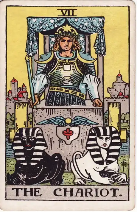 El Carro Carta del Tarot